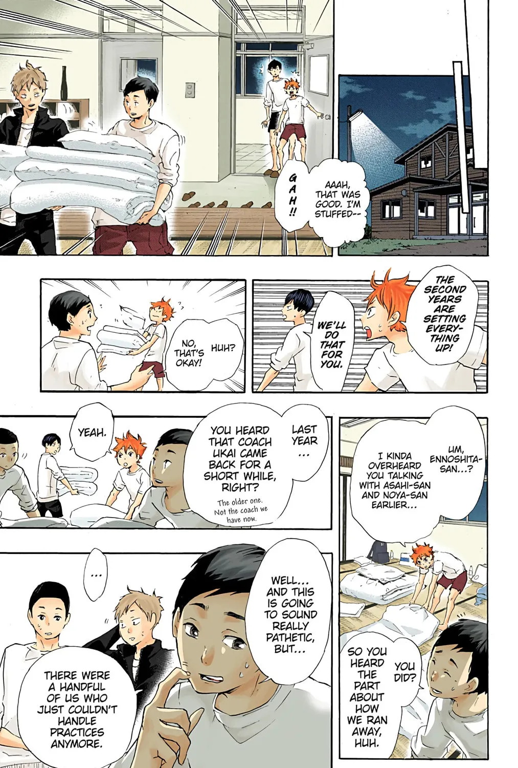 Read Haikyu!! (Official Colored) (Colored) chapter 27 image 8 on Lezhin