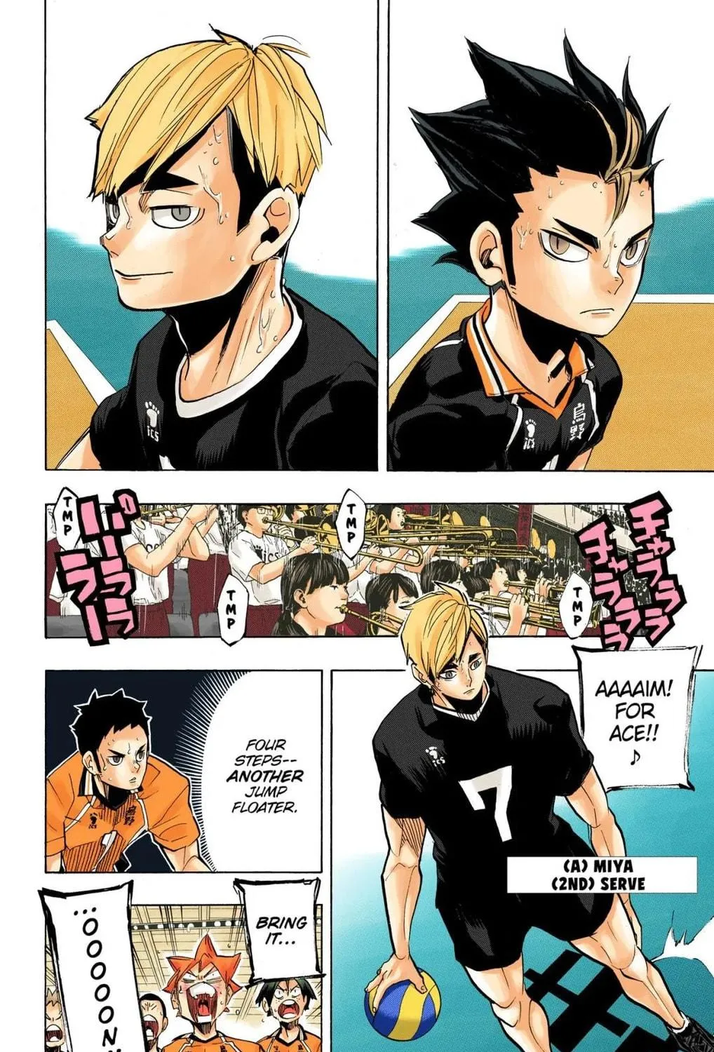 Read Haikyu!! (Official Colored) (Colored) chapter 270 image 16 on Lezhin