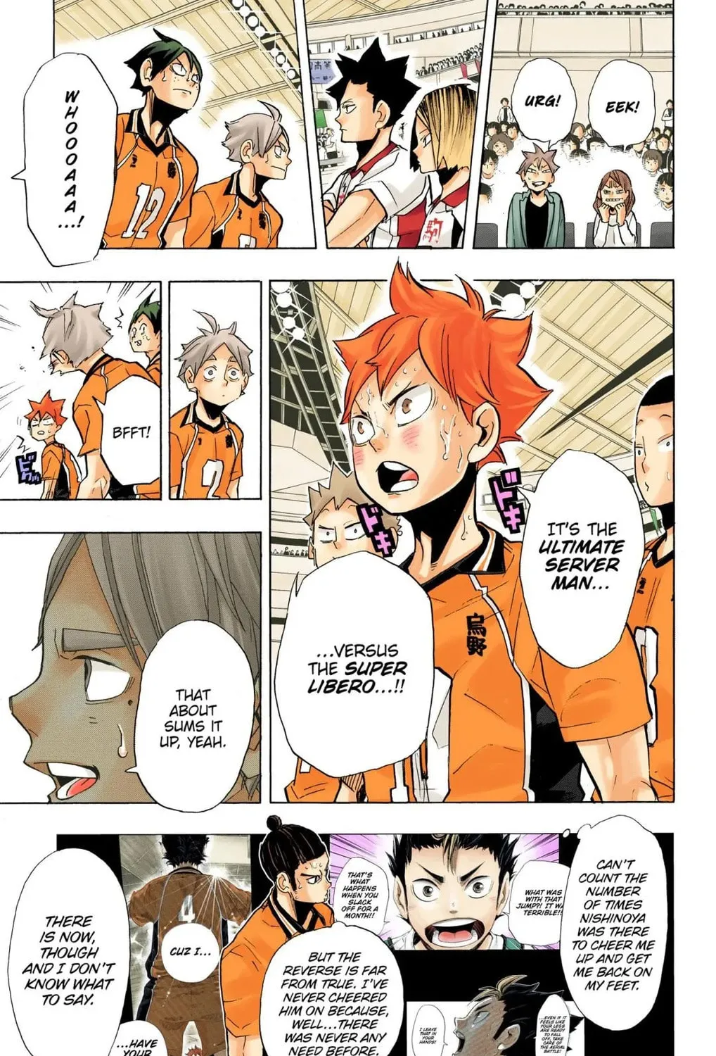 Read Haikyu!! (Official Colored) (Colored) chapter 270 image 26 on Lezhin