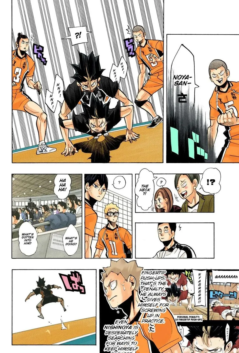 Read Haikyu!! (Official Colored) (Colored) chapter 270 image 28 on Lezhin