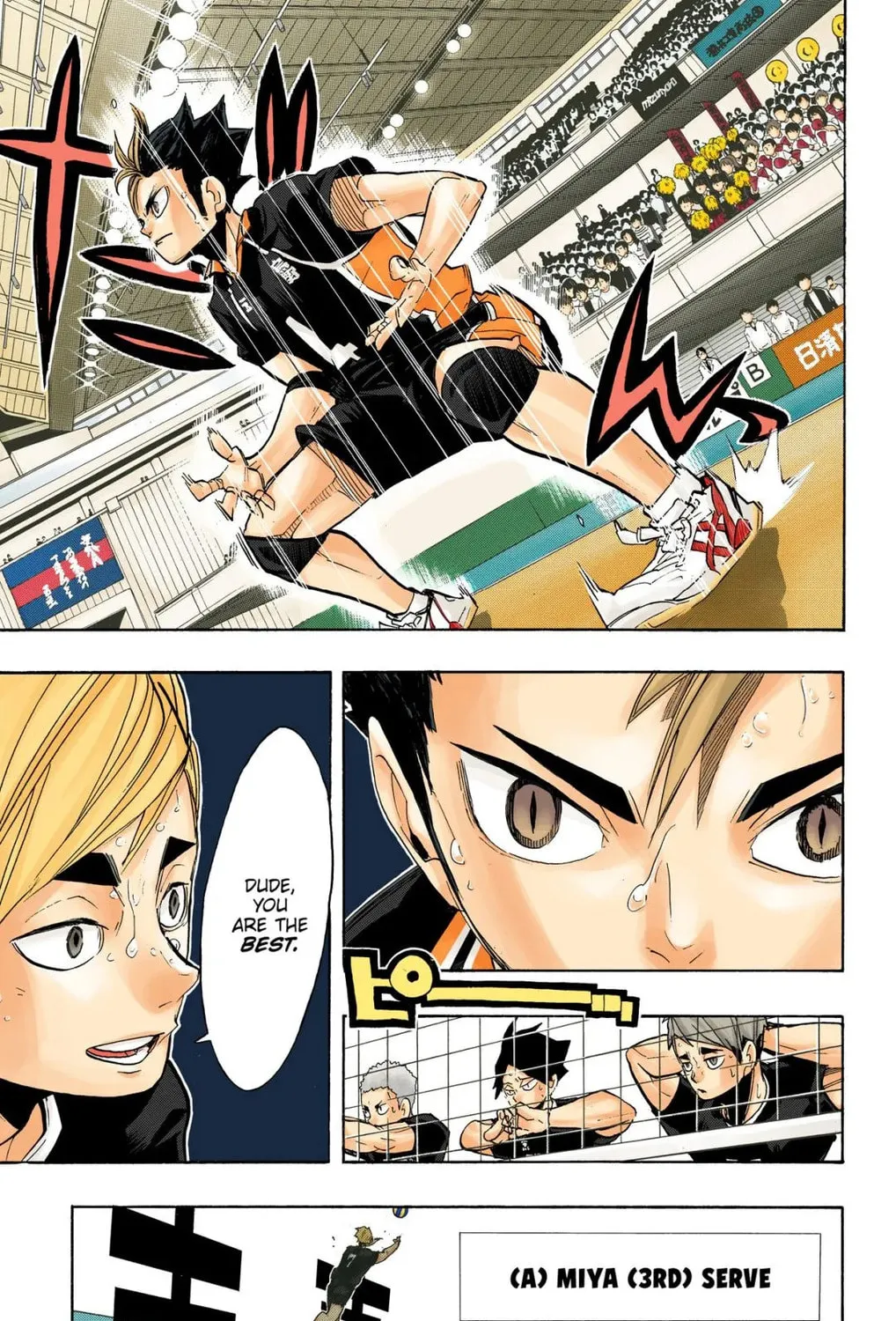 Read Haikyu!! (Official Colored) (Colored) chapter 270 image 30 on Lezhin