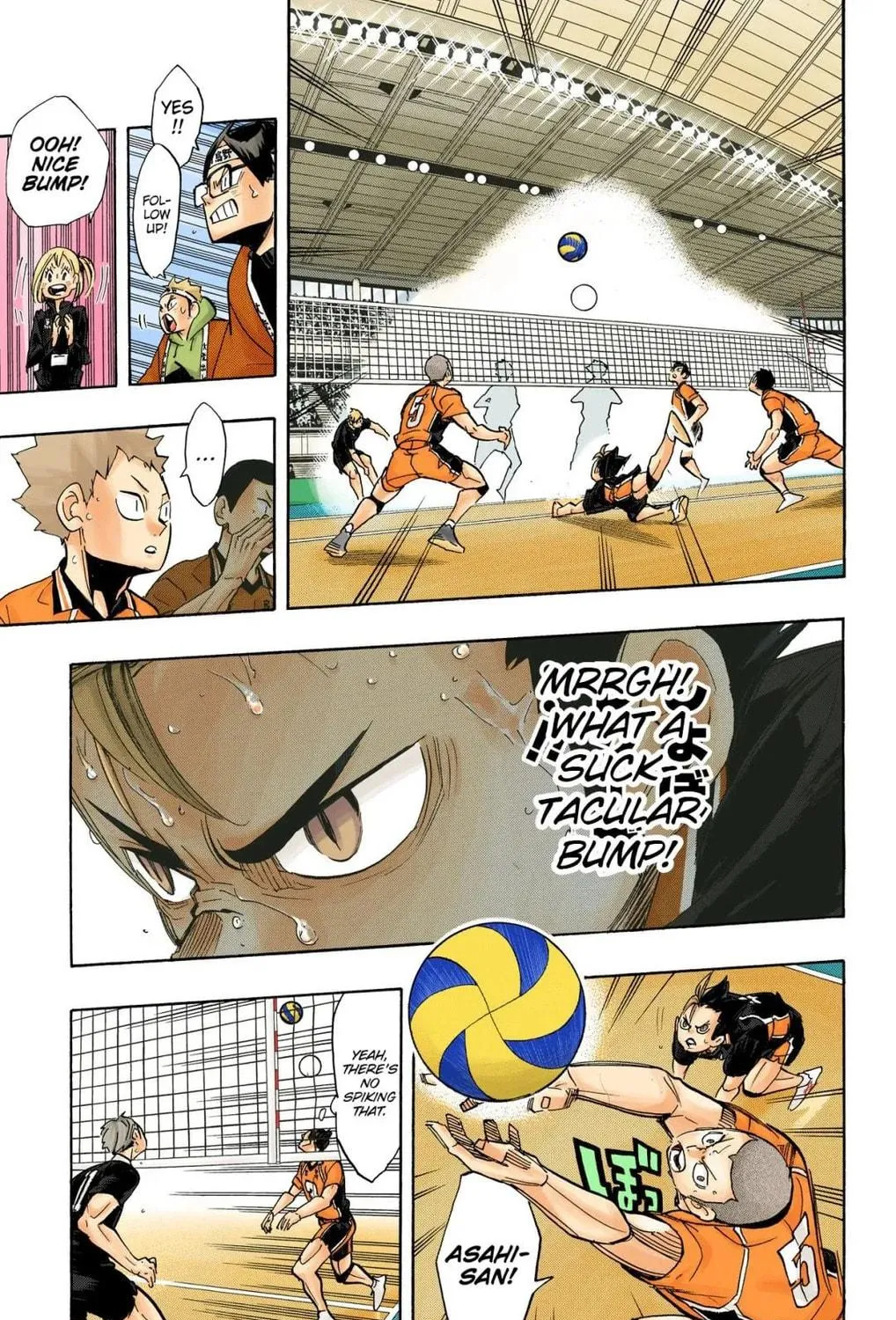 Read Haikyu!! (Official Colored) (Colored) chapter 270 image 34 on Lezhin