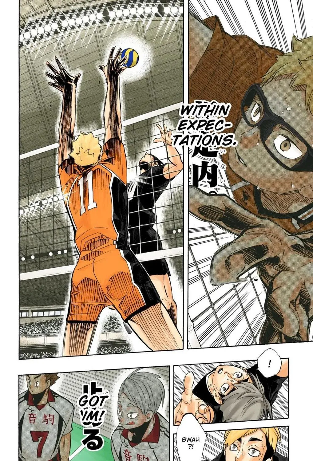 Read Haikyu!! (Official Colored) (Colored) chapter 270 image 40 on Lezhin