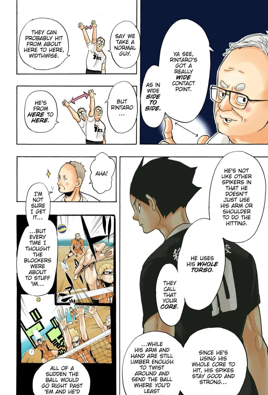 Read Haikyu!! (Official Colored) (Colored) chapter 271 image 2 on Lezhin