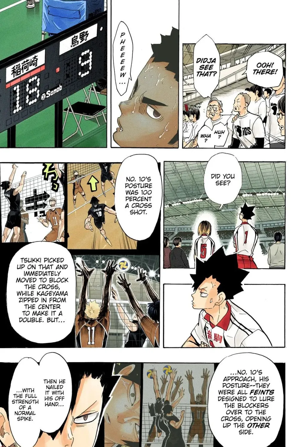 Read Haikyu!! (Official Colored) (Colored) chapter 271 image 20 on Lezhin