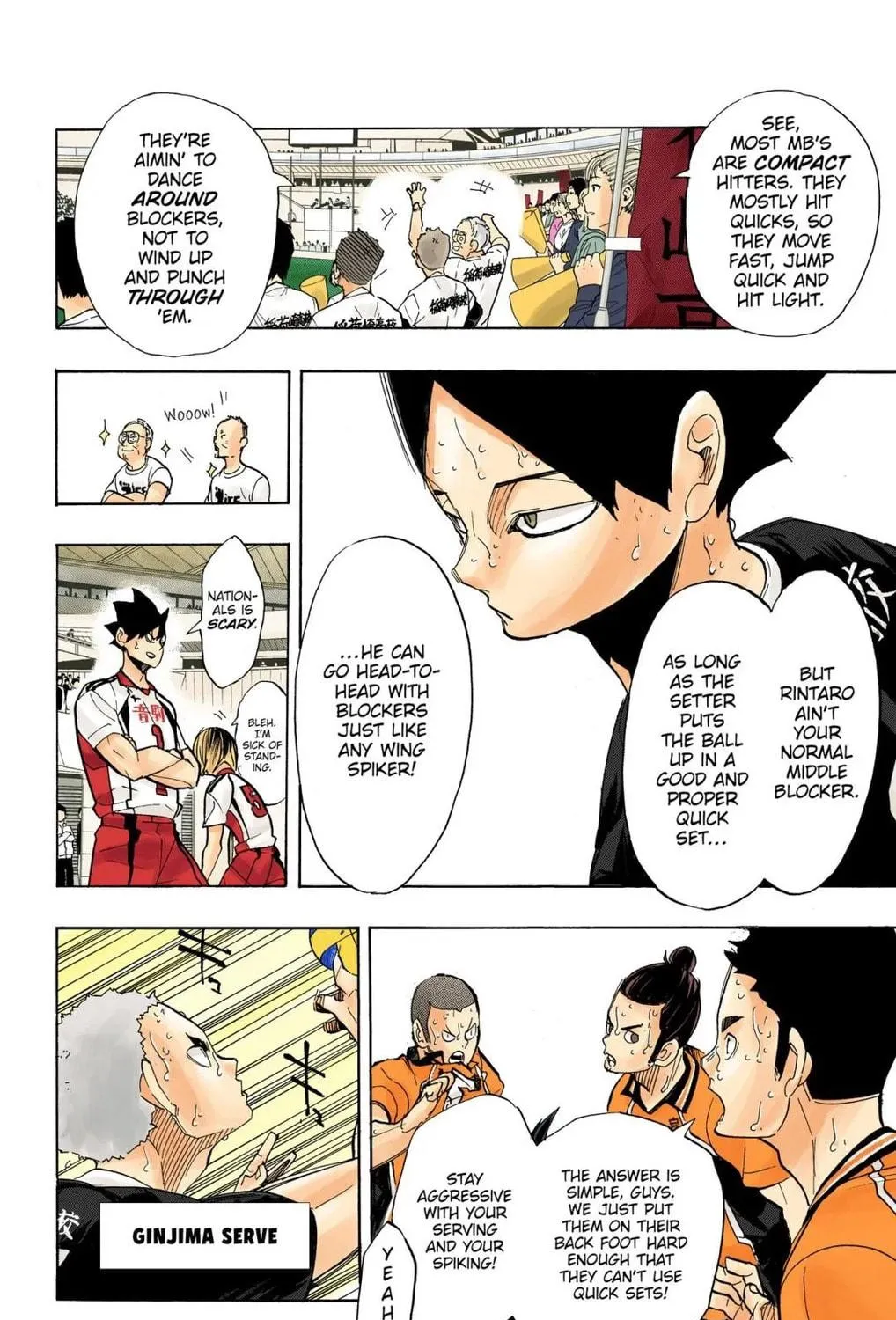 Read Haikyu!! (Official Colored) (Colored) chapter 271 image 22 on Lezhin