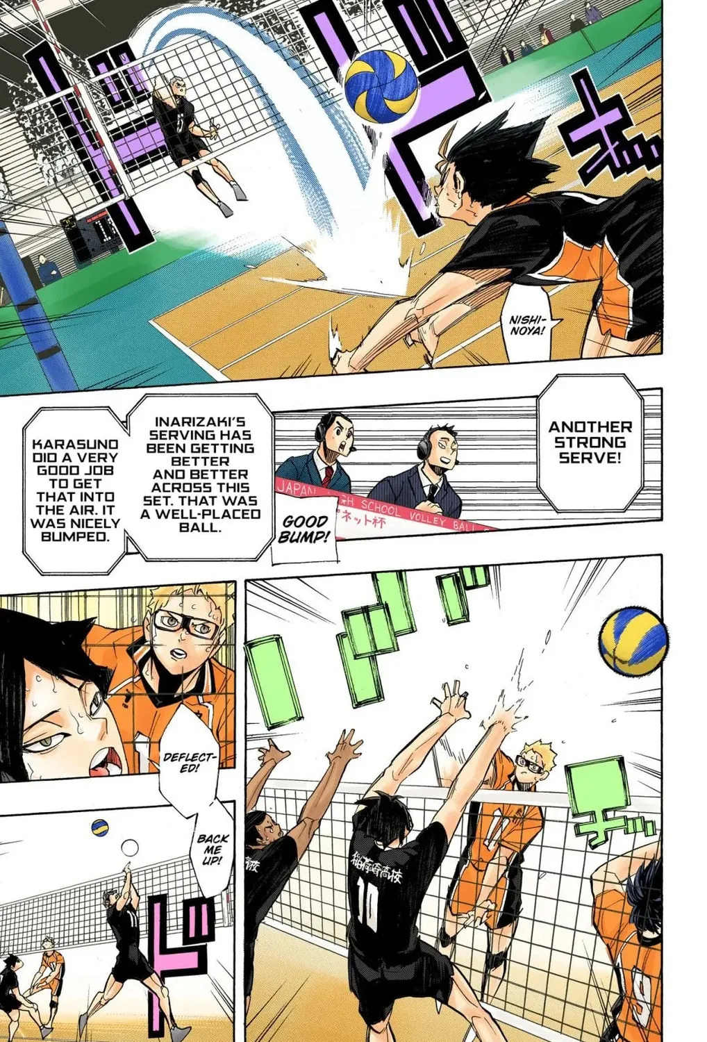 Read Haikyu!! (Official Colored) (Colored) chapter 271 image 24 on Lezhin