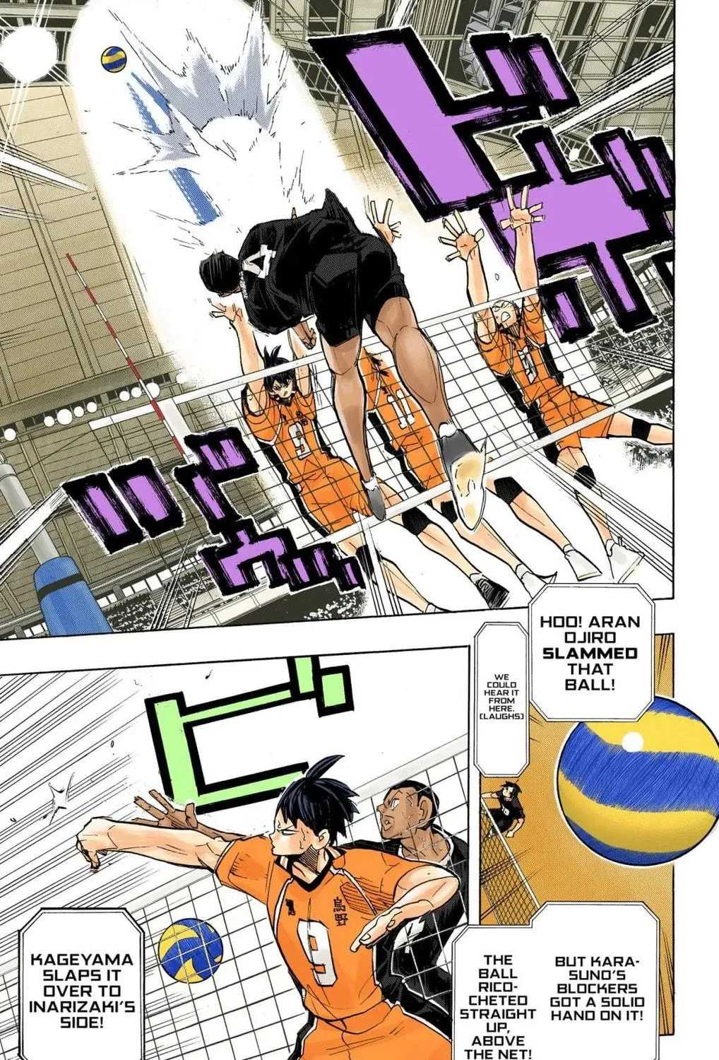 Read Haikyu!! (Official Colored) (Colored) chapter 271 image 28 on Lezhin