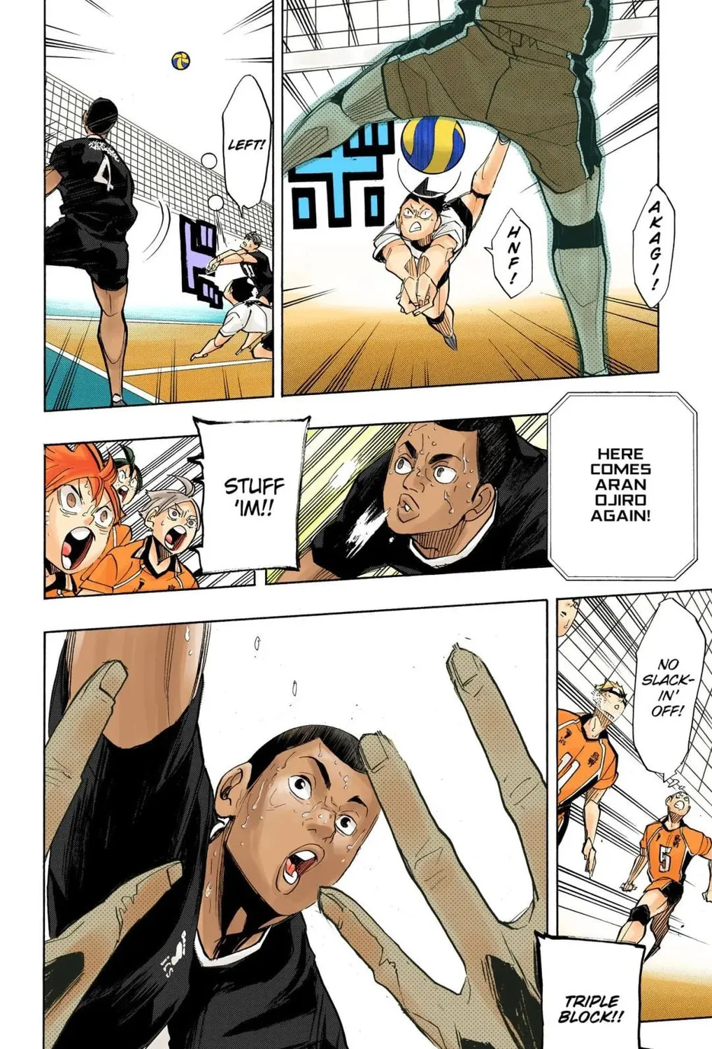 Read Haikyu!! (Official Colored) (Colored) chapter 271 image 30 on Lezhin