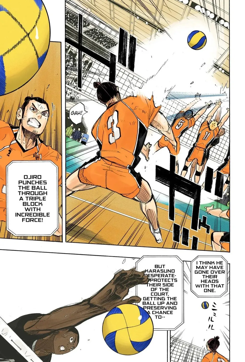 Read Haikyu!! (Official Colored) (Colored) chapter 271 image 32 on Lezhin