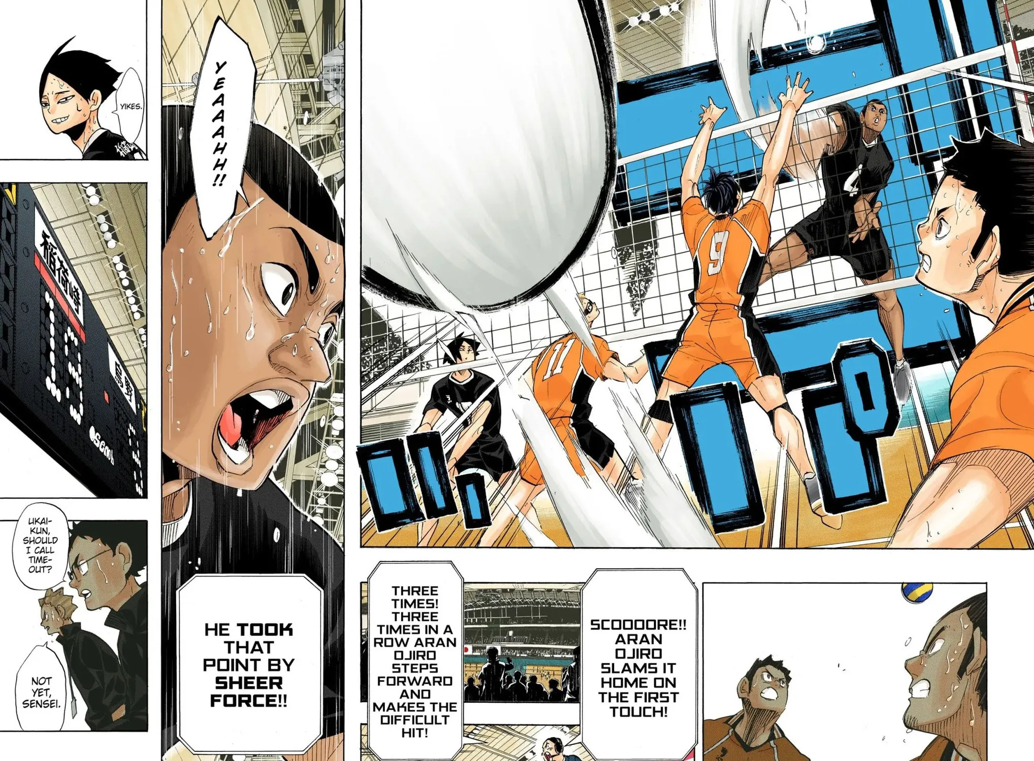 Read Haikyu!! (Official Colored) (Colored) chapter 271 image 34 on Lezhin