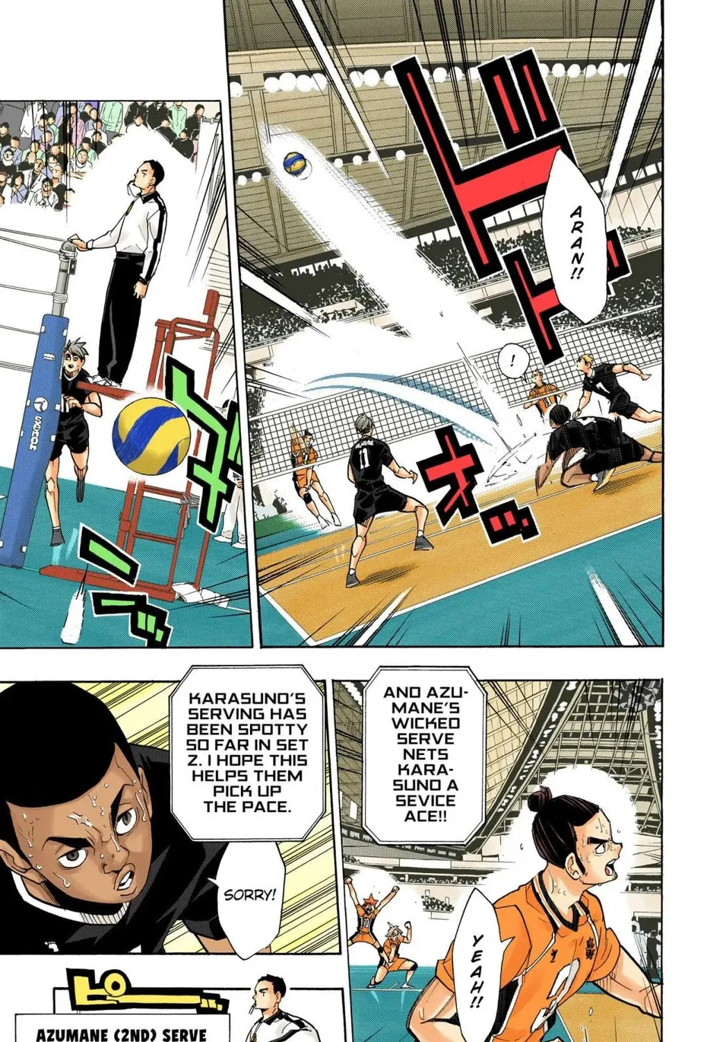 Read Haikyu!! (Official Colored) (Colored) chapter 271 image 8 on Lezhin