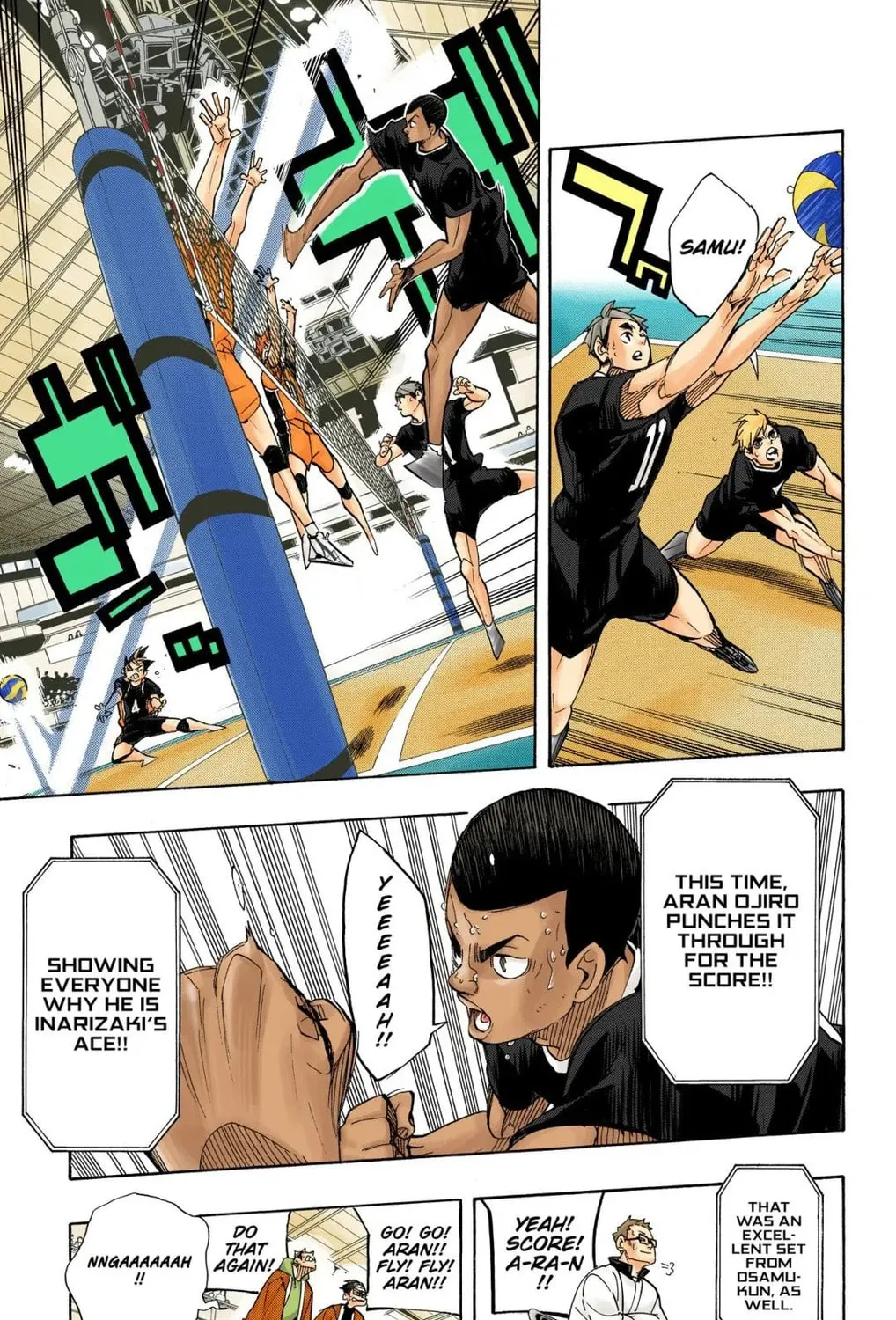 Read Haikyu!! (Official Colored) (Colored) chapter 273 image 18 on Lezhin