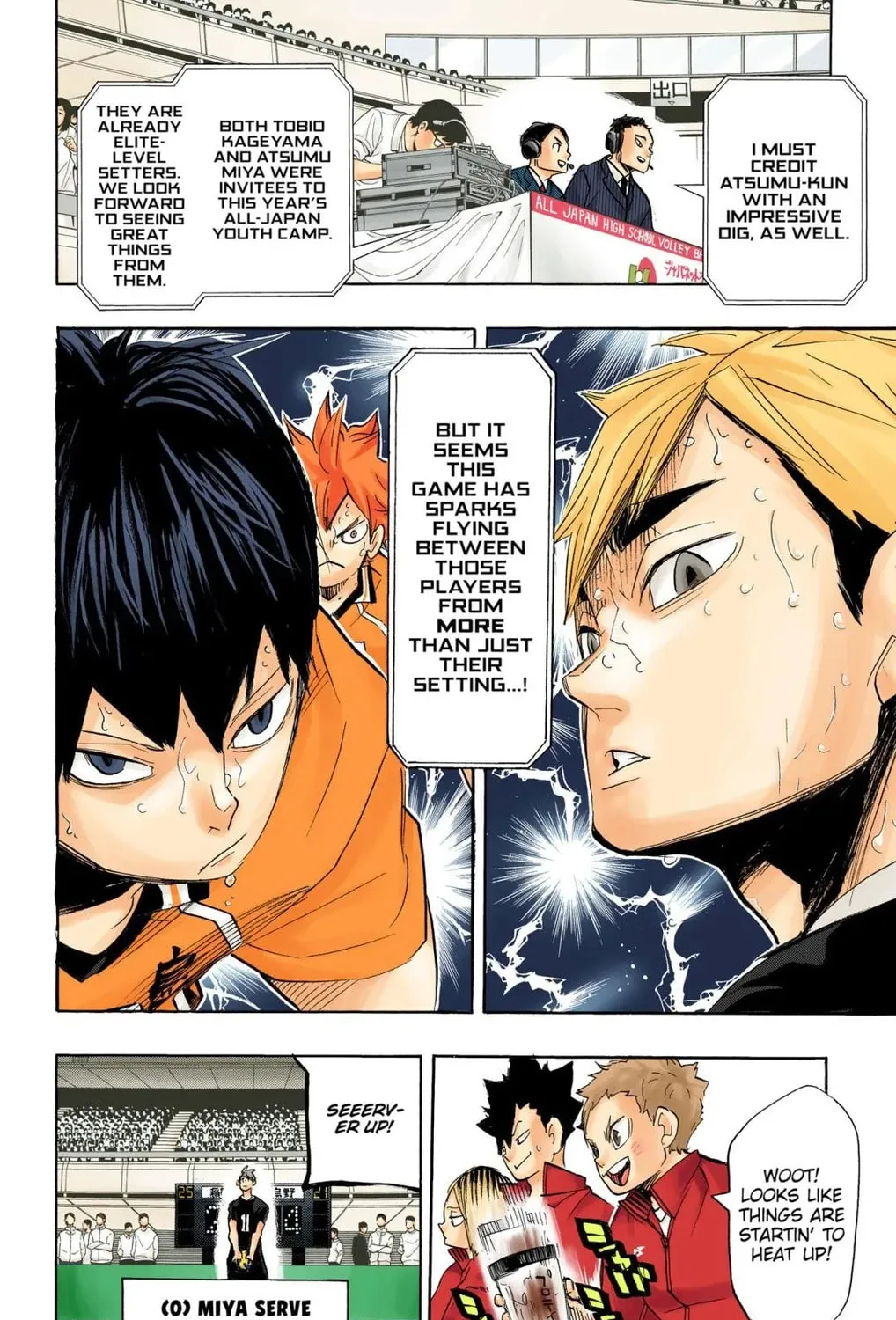 Read Haikyu!! (Official Colored) (Colored) chapter 273 image 20 on Lezhin