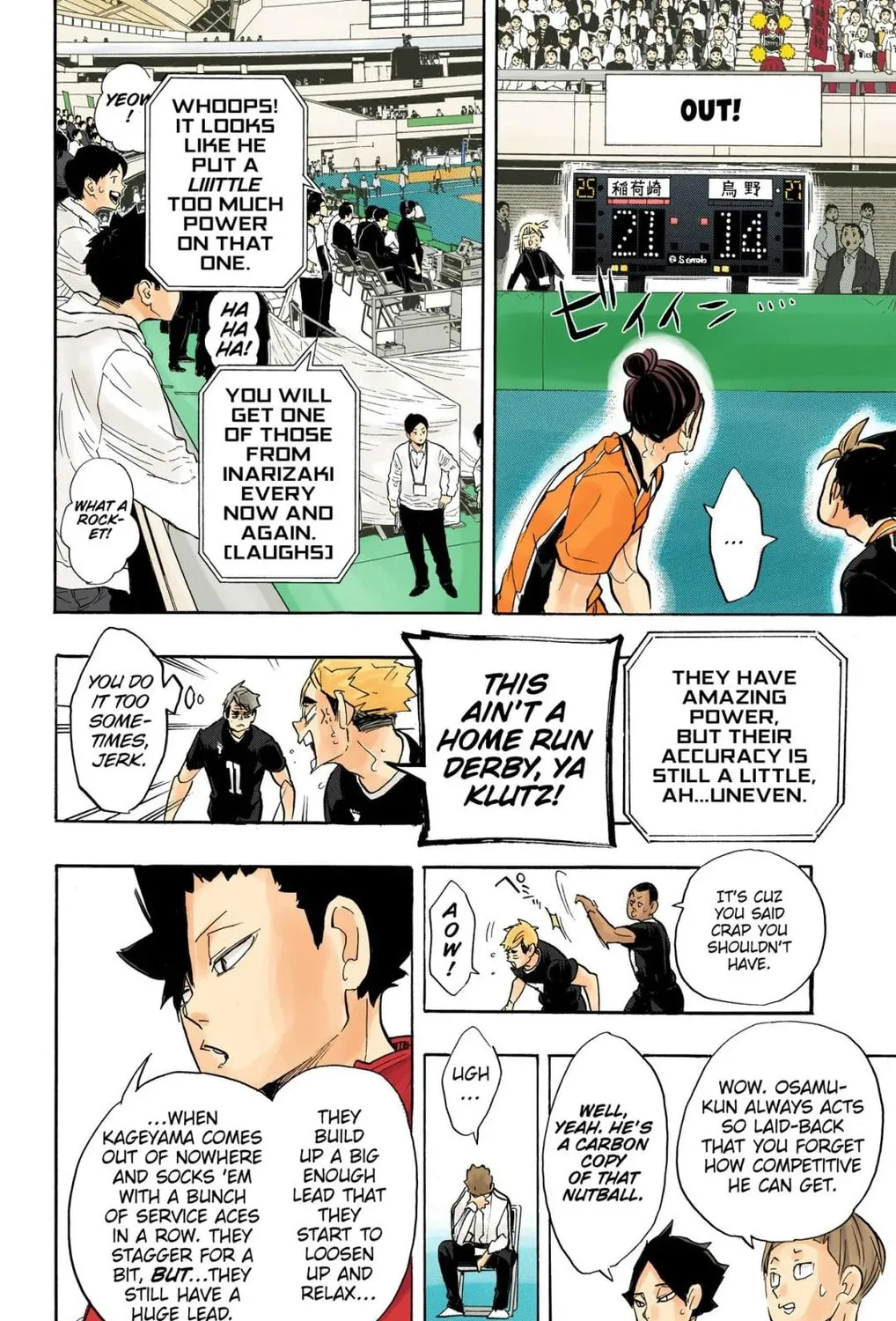Read Haikyu!! (Official Colored) (Colored) chapter 273 image 24 on Lezhin