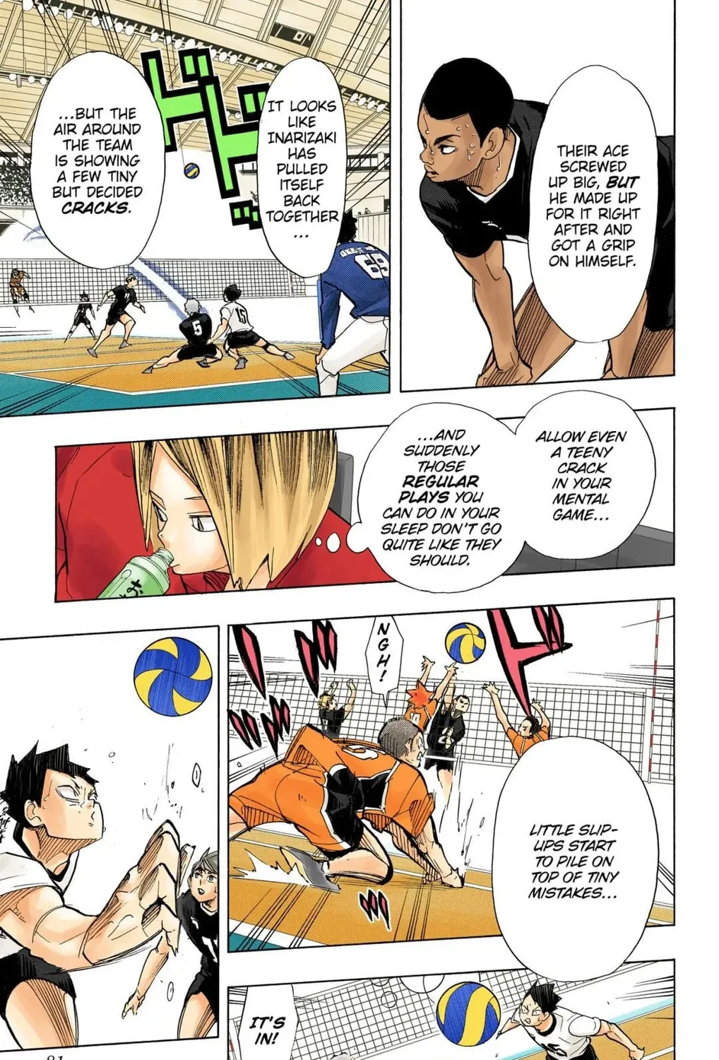 Read Haikyu!! (Official Colored) (Colored) chapter 273 image 26 on Lezhin