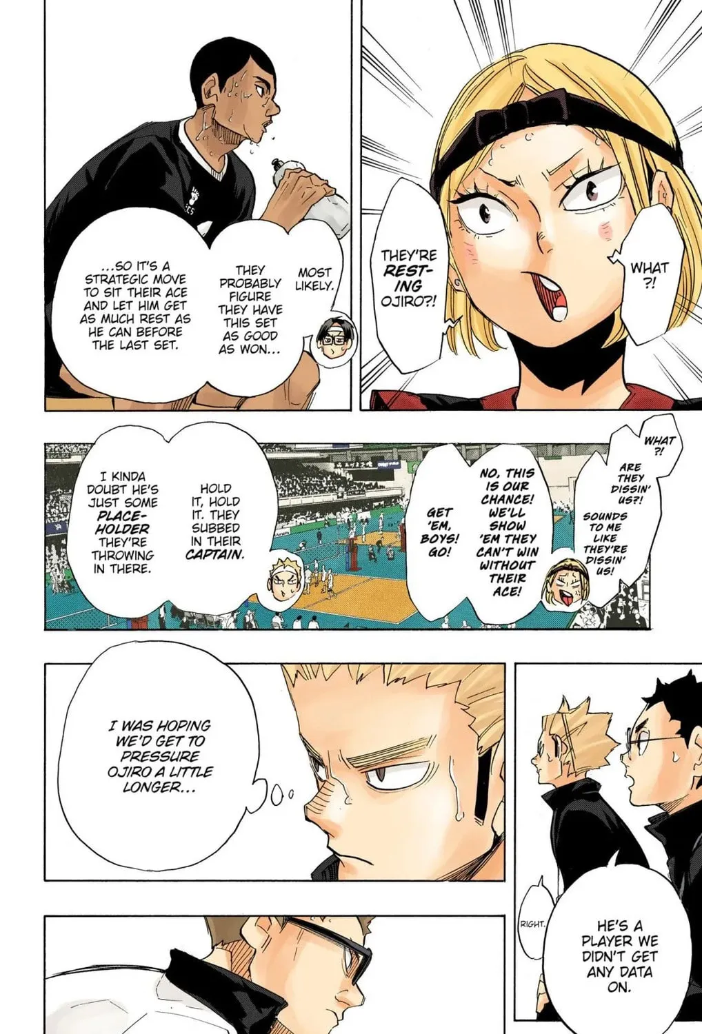 Read Haikyu!! (Official Colored) (Colored) chapter 273 image 32 on Lezhin