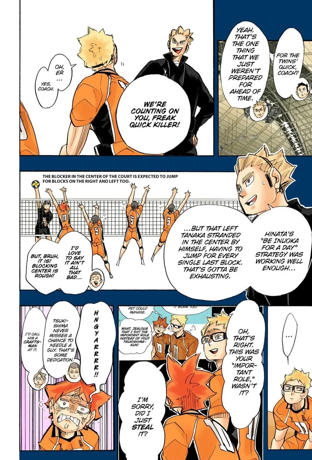 Read Haikyu!! (Official Colored) (Colored) chapter 276 image 26 on Lezhin