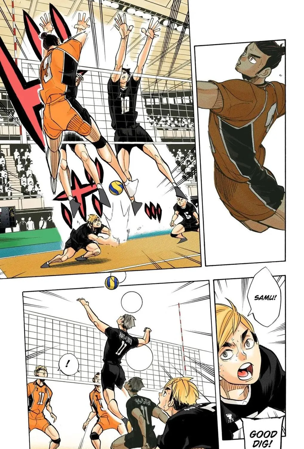 Read Haikyu!! (Official Colored) (Colored) chapter 276 image 28 on Lezhin