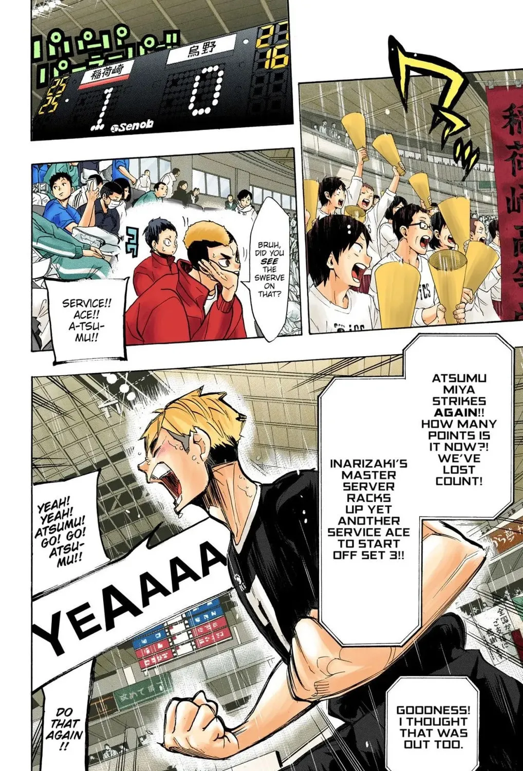 Read Haikyu!! (Official Colored) (Colored) chapter 276 image 6 on Lezhin