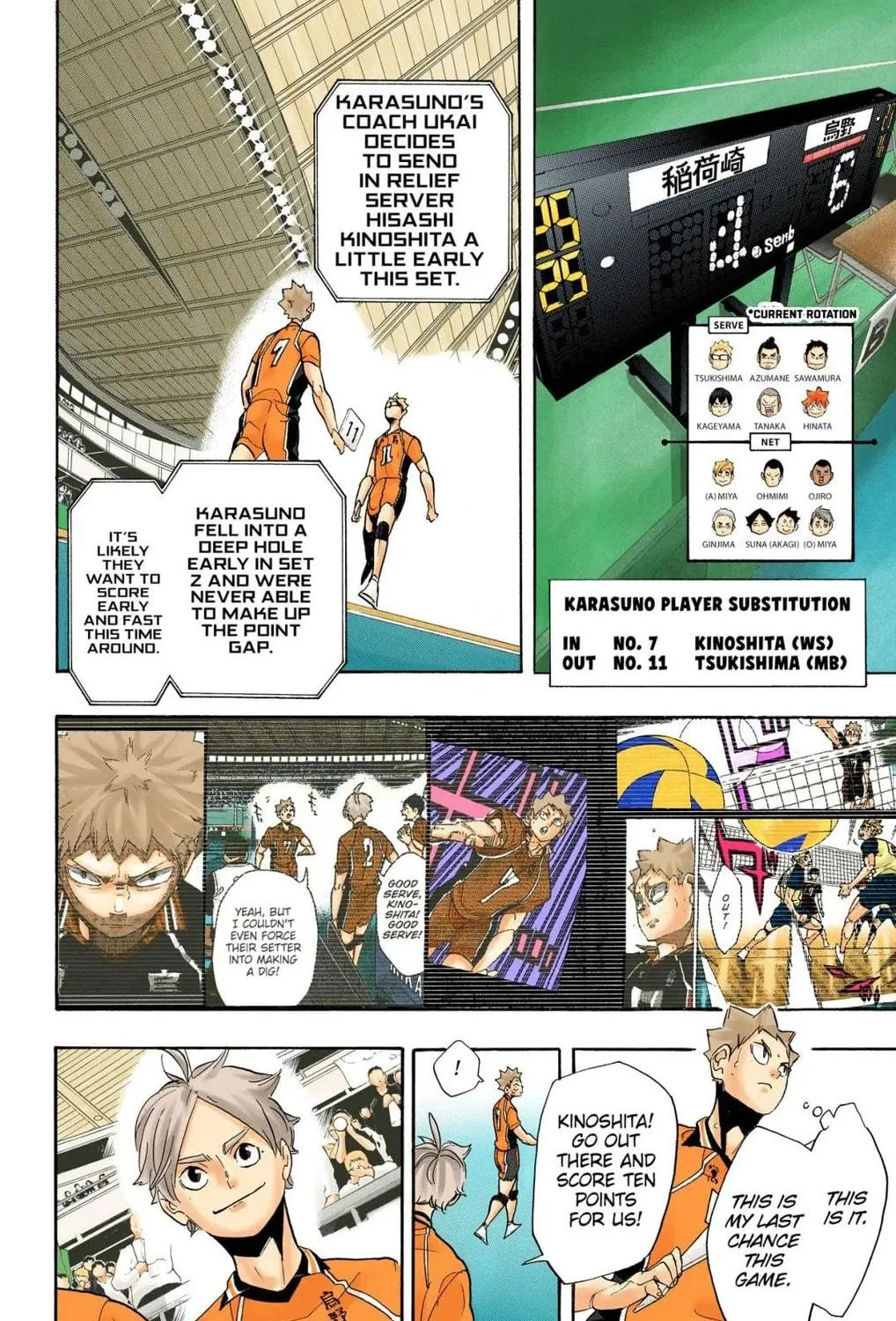 Read Haikyu!! (Official Colored) (Colored) chapter 277 image 22 on Lezhin