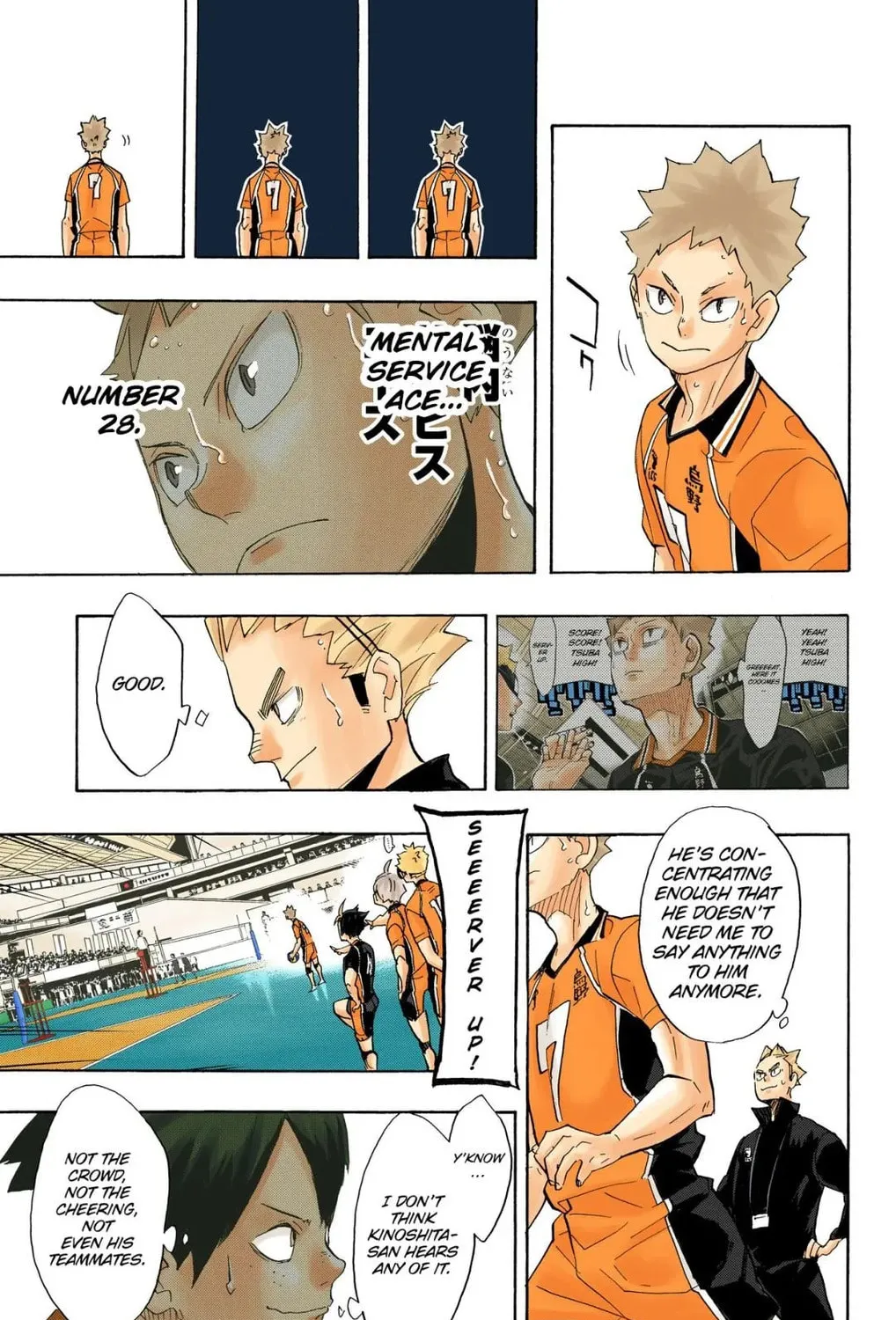 Read Haikyu!! (Official Colored) (Colored) chapter 277 image 24 on Lezhin