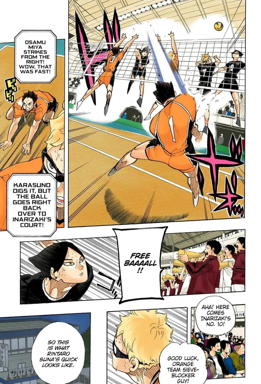 Read Haikyu!! (Official Colored) (Colored) chapter 277 image 4 on Lezhin