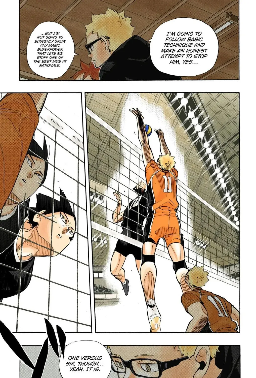 Read Haikyu!! (Official Colored) (Colored) chapter 277 image 8 on Lezhin