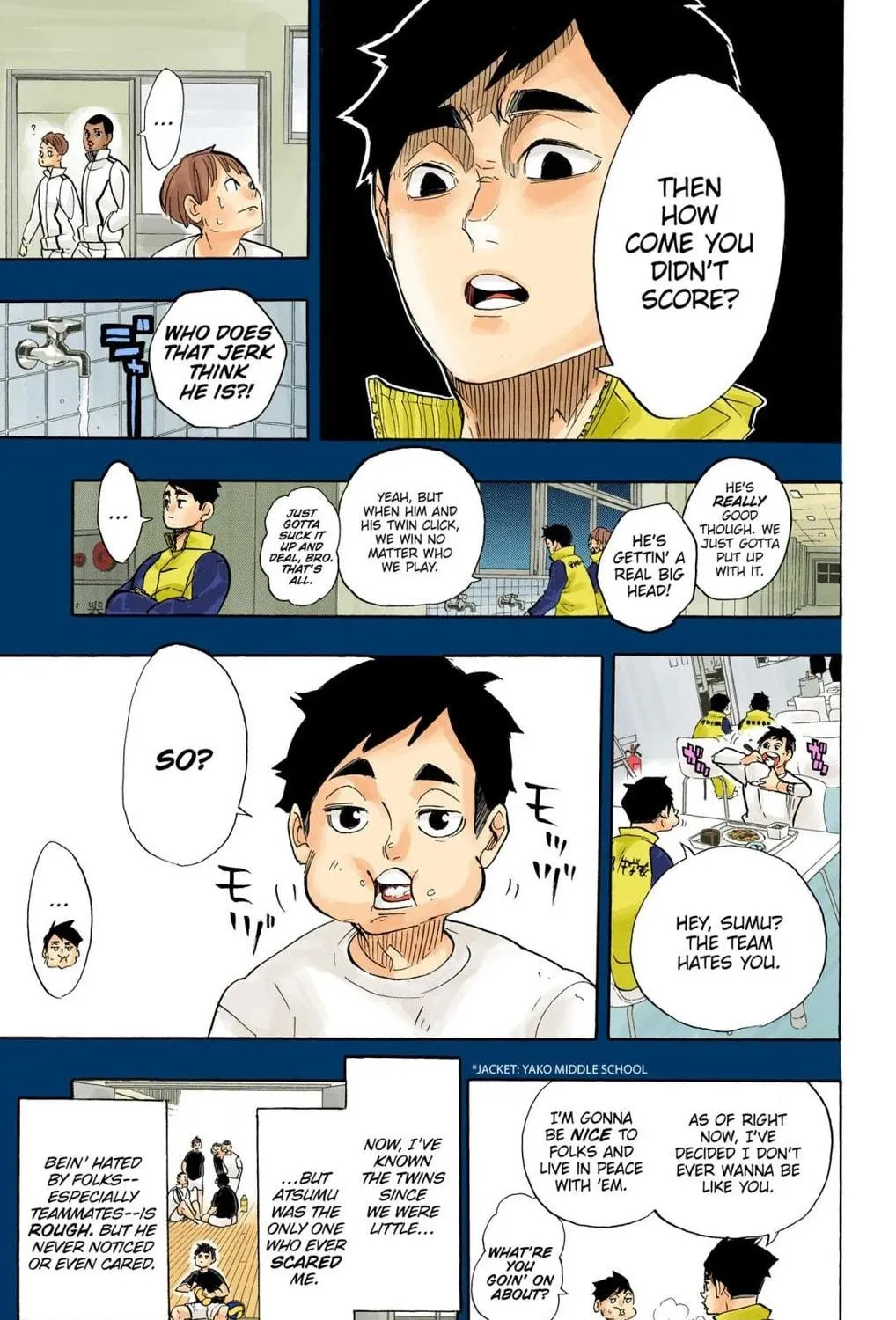 Read Haikyu!! (Official Colored) (Colored) chapter 279 image 22 on Lezhin