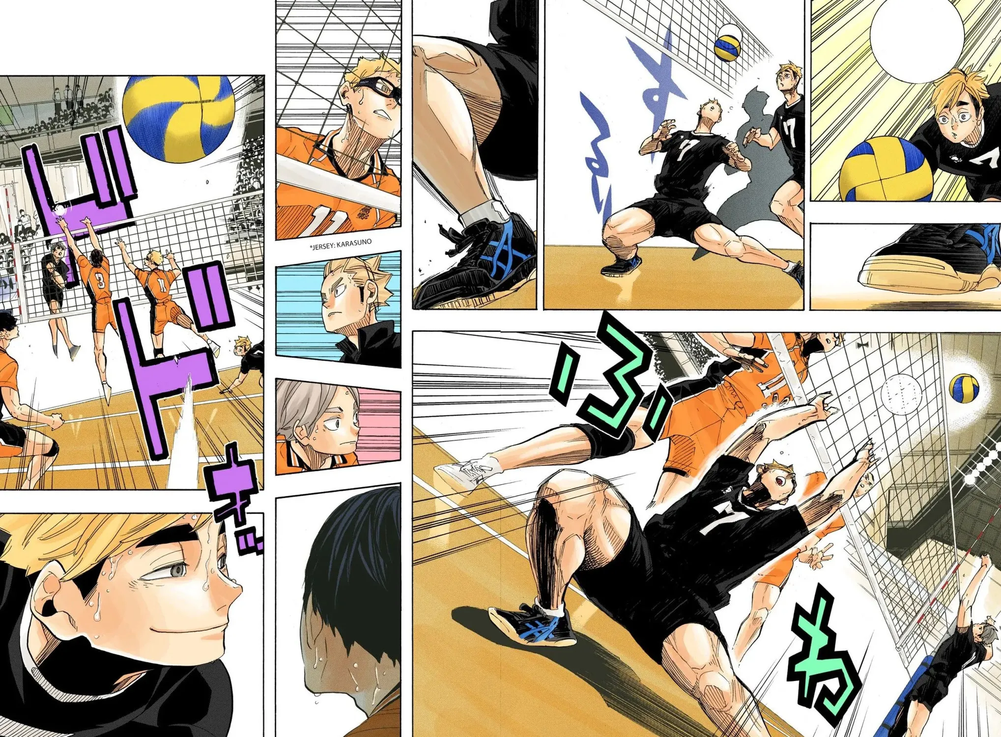 Read Haikyu!! (Official Colored) (Colored) chapter 279 image 36 on Lezhin
