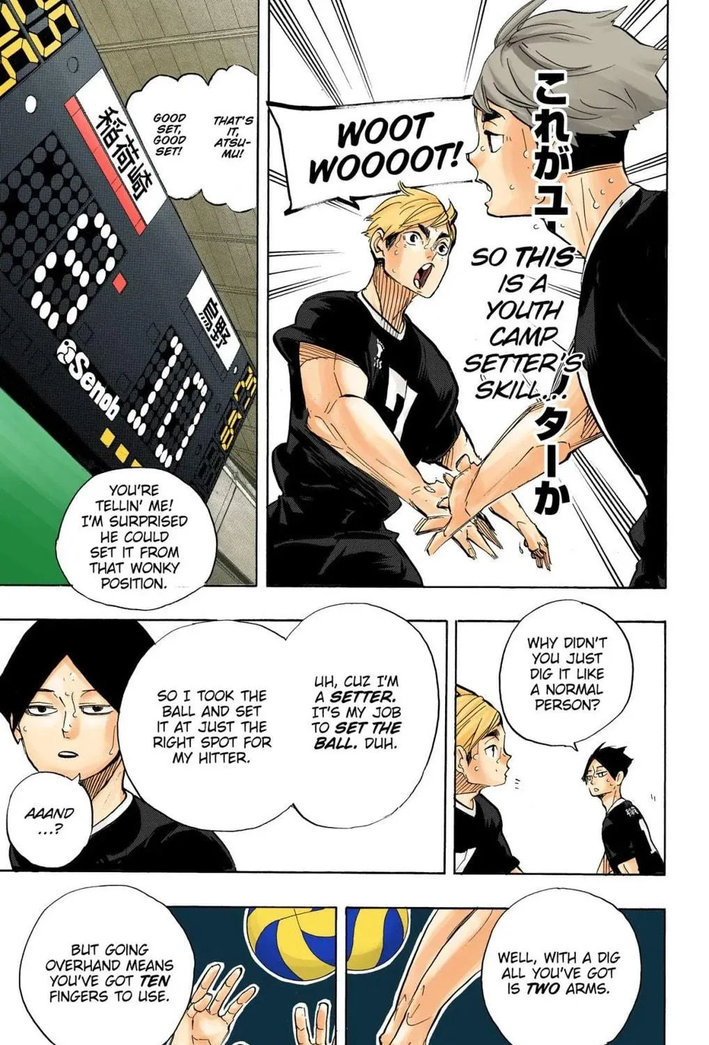 Read Haikyu!! (Official Colored) (Colored) chapter 279 image 40 on Lezhin