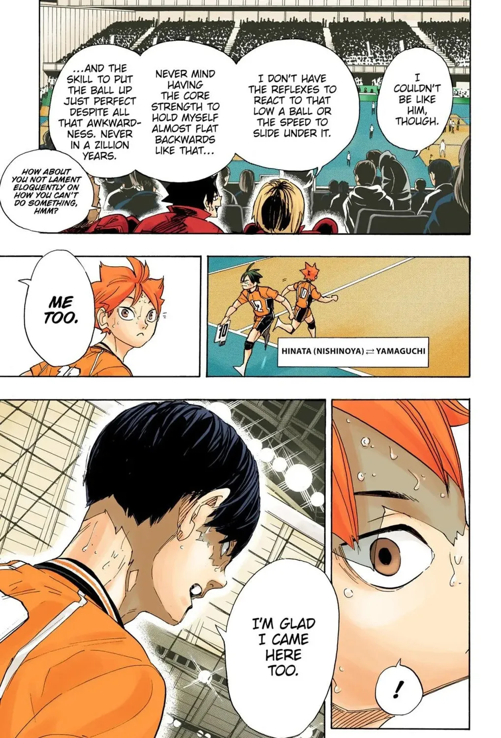 Read Haikyu!! (Official Colored) (Colored) chapter 279 image 44 on Lezhin