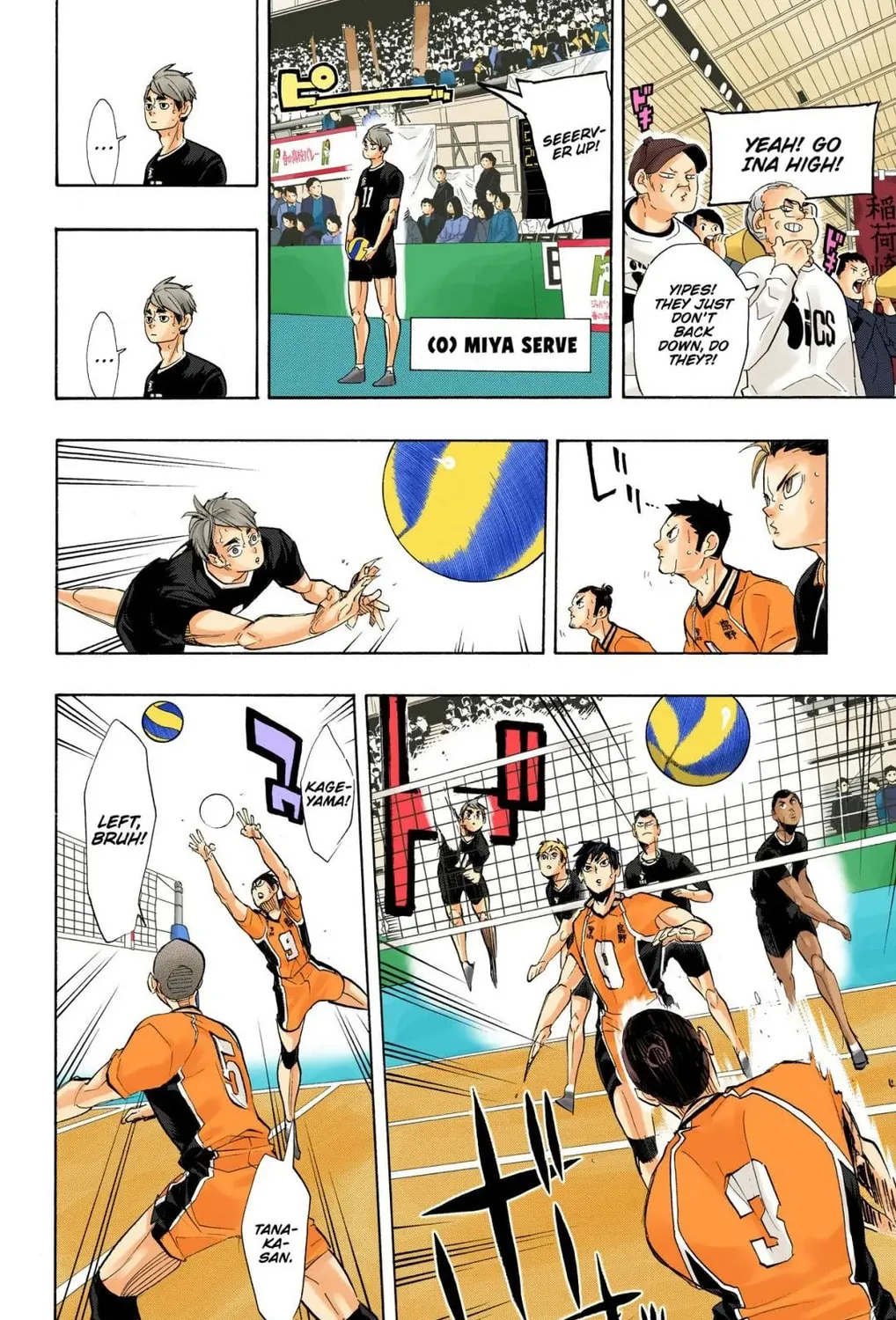 Read Haikyu!! (Official Colored) (Colored) chapter 280 image 18 on Lezhin