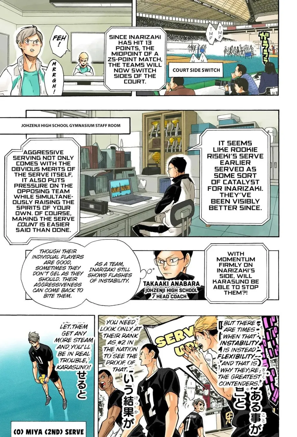 Read Haikyu!! (Official Colored) (Colored) chapter 280 image 24 on Lezhin