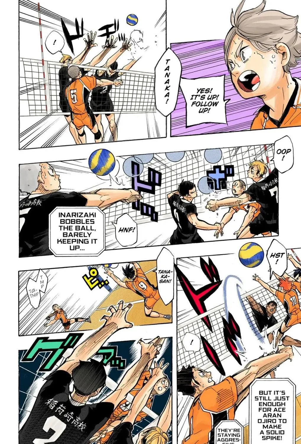 Read Haikyu!! (Official Colored) (Colored) chapter 281 image 10 on Lezhin