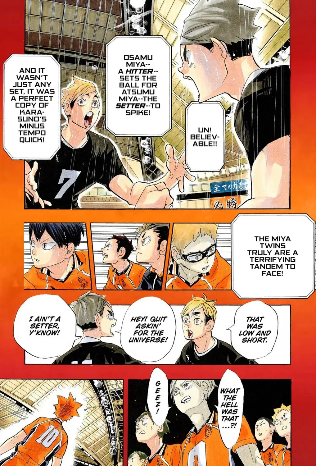 Read Haikyu!! (Official Colored) (Colored) chapter 281 image 2 on Lezhin