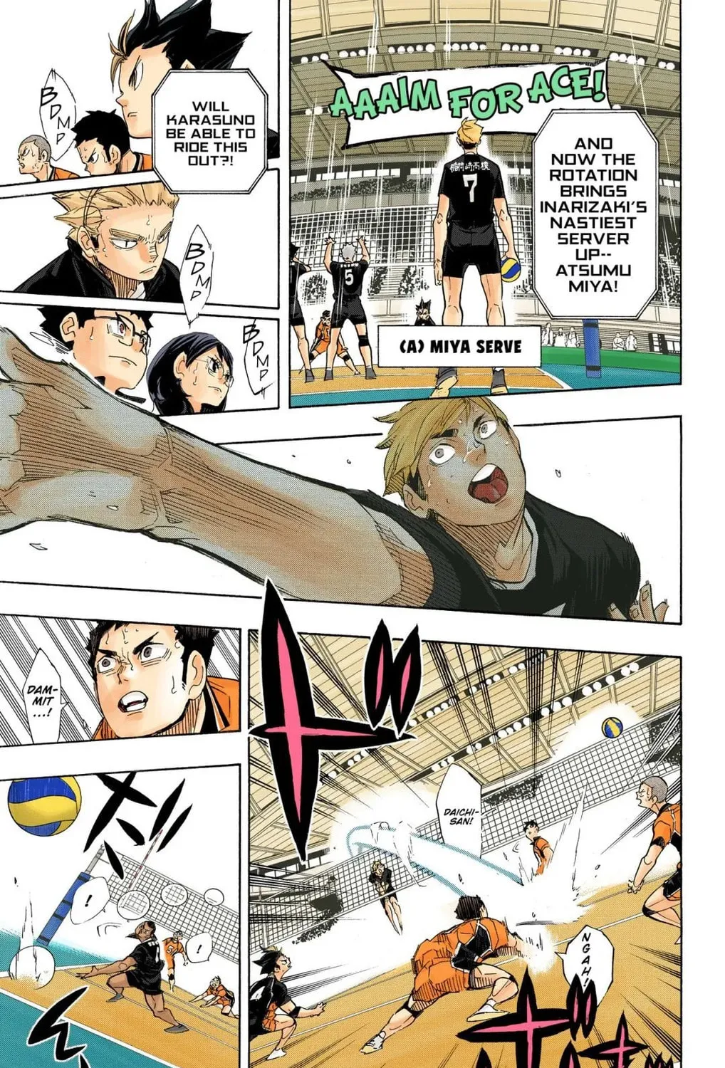 Read Haikyu!! (Official Colored) (Colored) chapter 281 image 20 on Lezhin