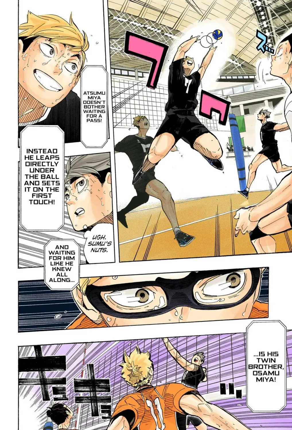 Read Haikyu!! (Official Colored) (Colored) chapter 281 image 26 on Lezhin