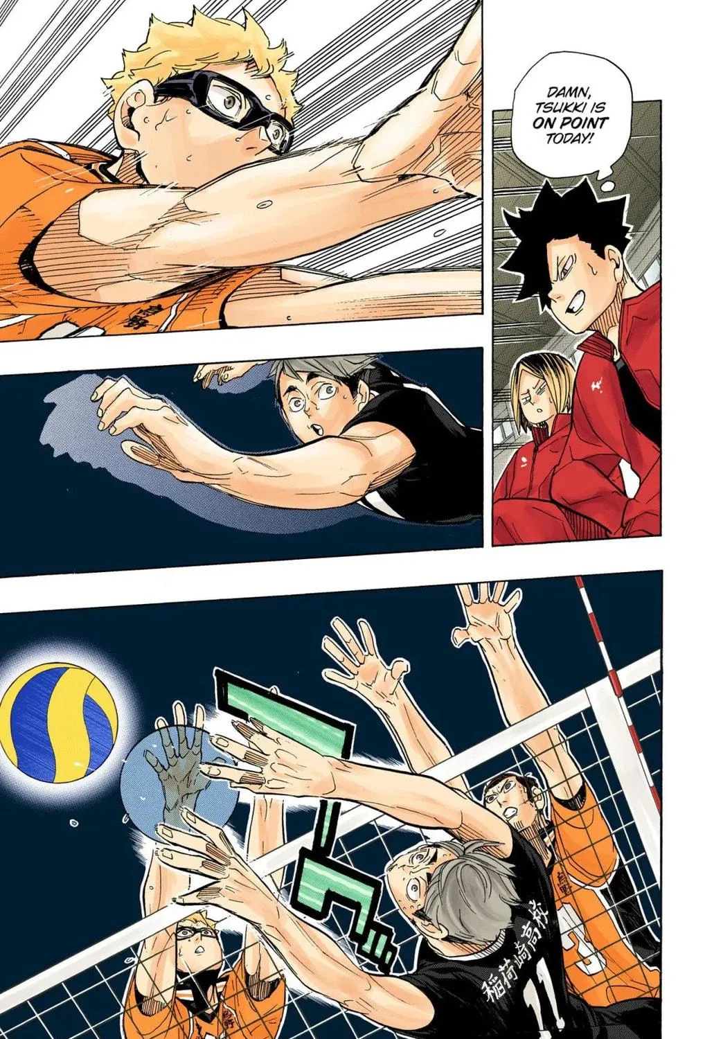 Read Haikyu!! (Official Colored) (Colored) chapter 281 image 28 on Lezhin
