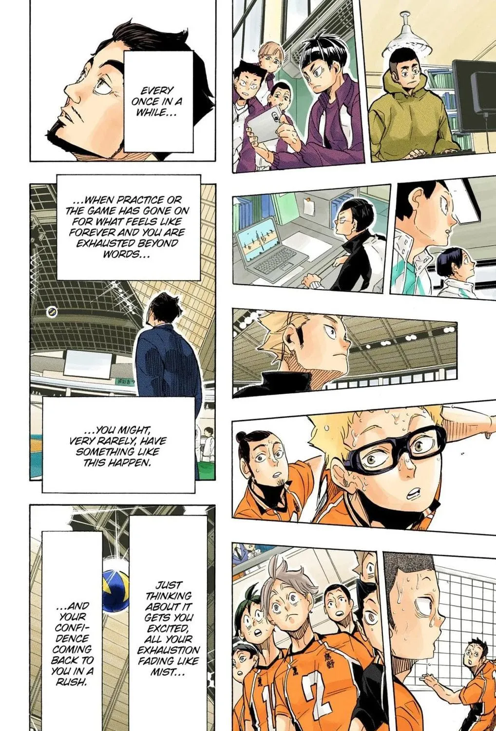 Read Haikyu!! (Official Colored) (Colored) chapter 281 image 34 on Lezhin