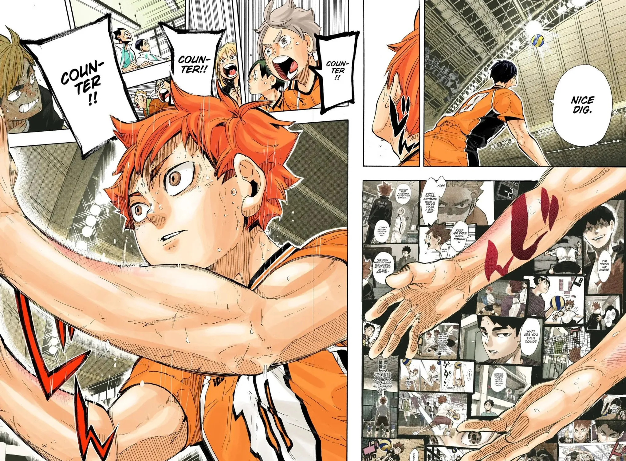 Read Haikyu!! (Official Colored) (Colored) chapter 281 image 38 on Lezhin