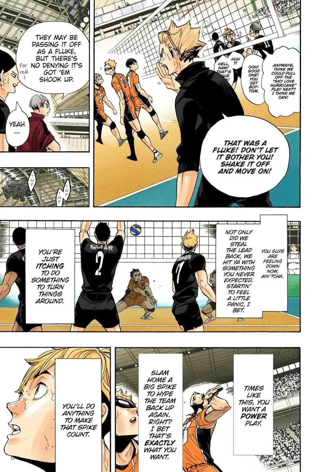 Read Haikyu!! (Official Colored) (Colored) chapter 281 image 4 on Lezhin