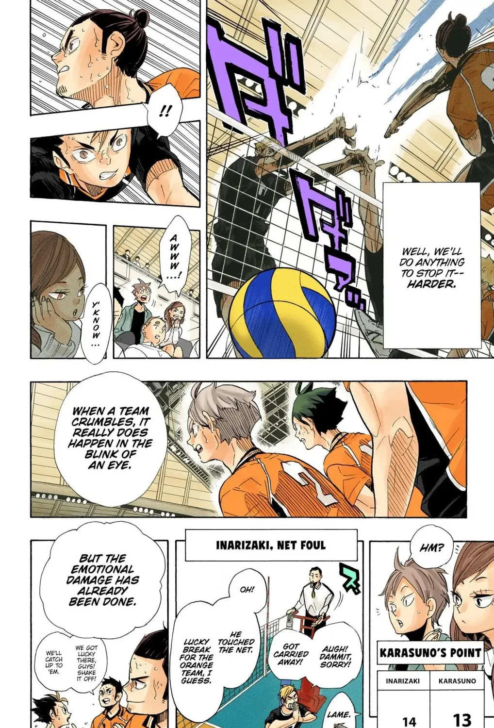 Read Haikyu!! (Official Colored) (Colored) chapter 281 image 6 on Lezhin