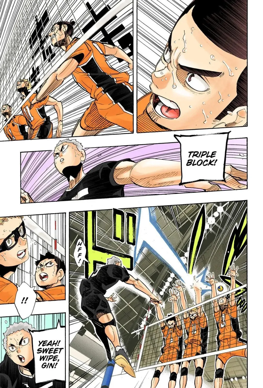 Read Haikyu!! (Official Colored) (Colored) chapter 282 image 12 on Lezhin