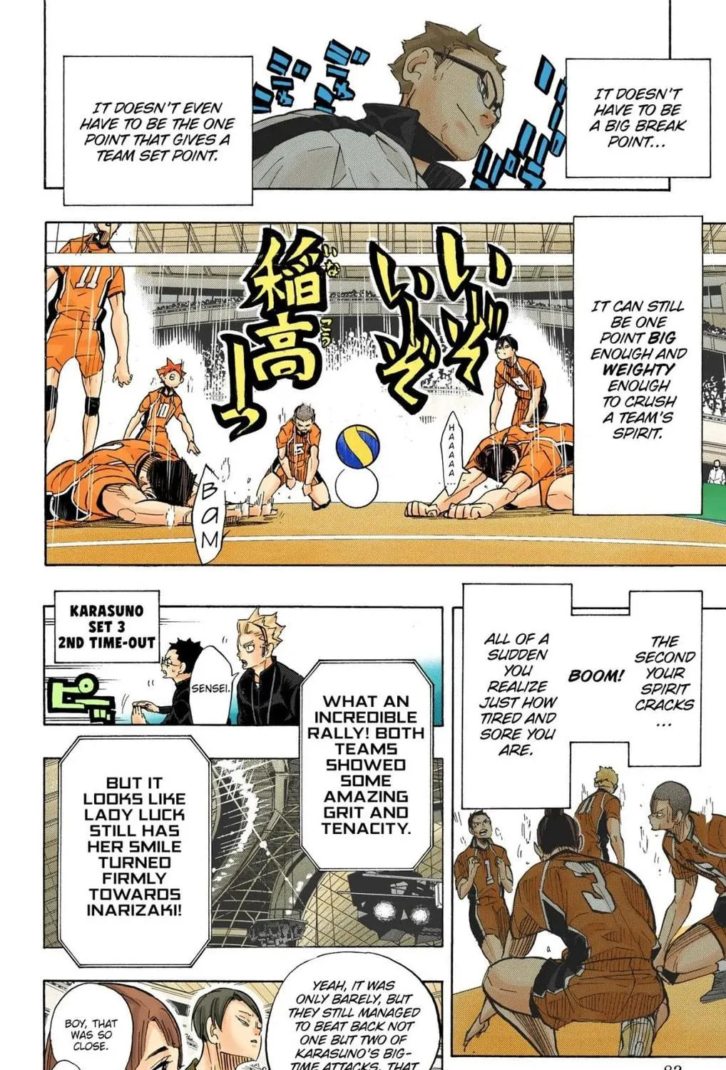 Read Haikyu!! (Official Colored) (Colored) chapter 282 image 22 on Lezhin