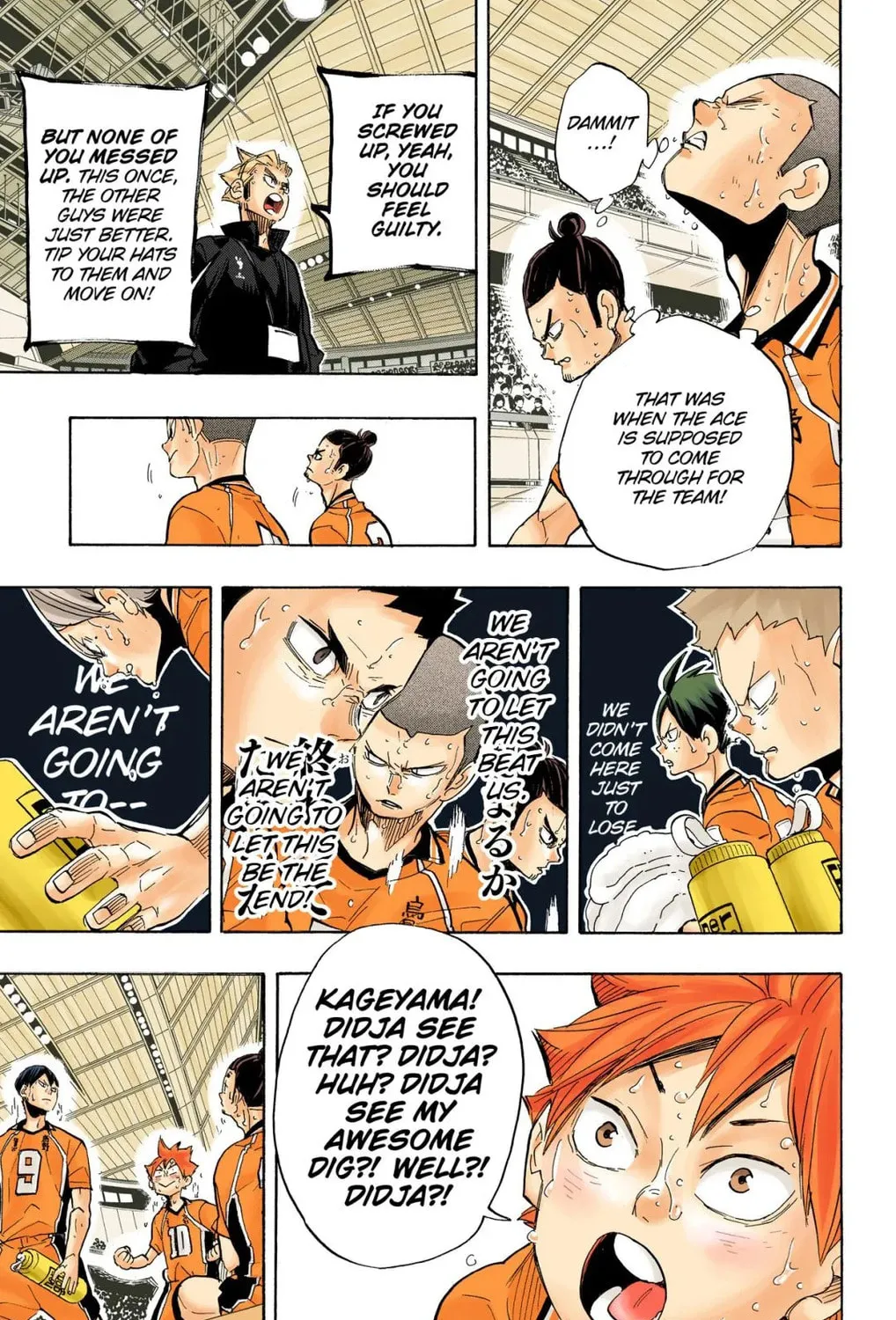 Read Haikyu!! (Official Colored) (Colored) chapter 282 image 24 on Lezhin