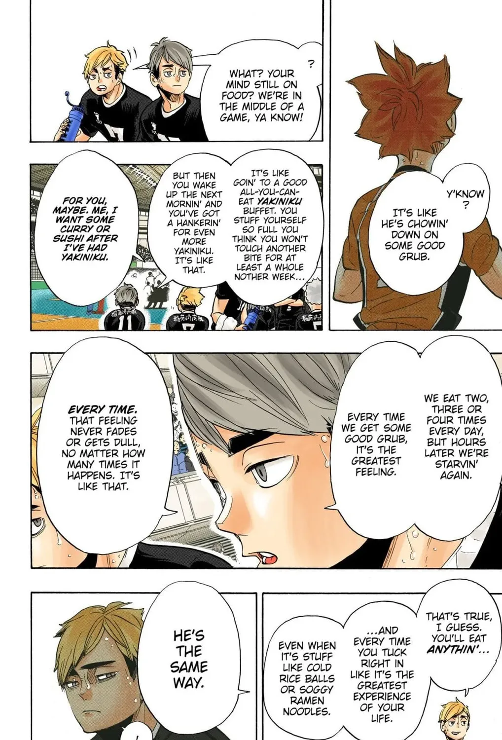Read Haikyu!! (Official Colored) (Colored) chapter 282 image 30 on Lezhin