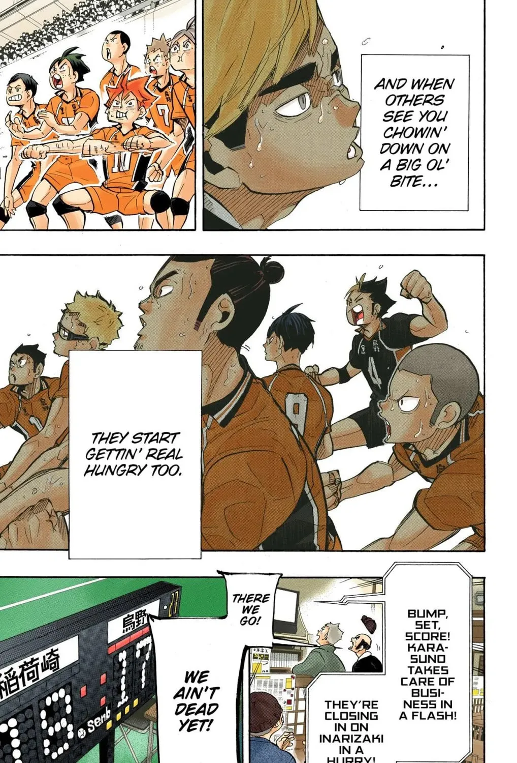 Read Haikyu!! (Official Colored) (Colored) chapter 282 image 36 on Lezhin