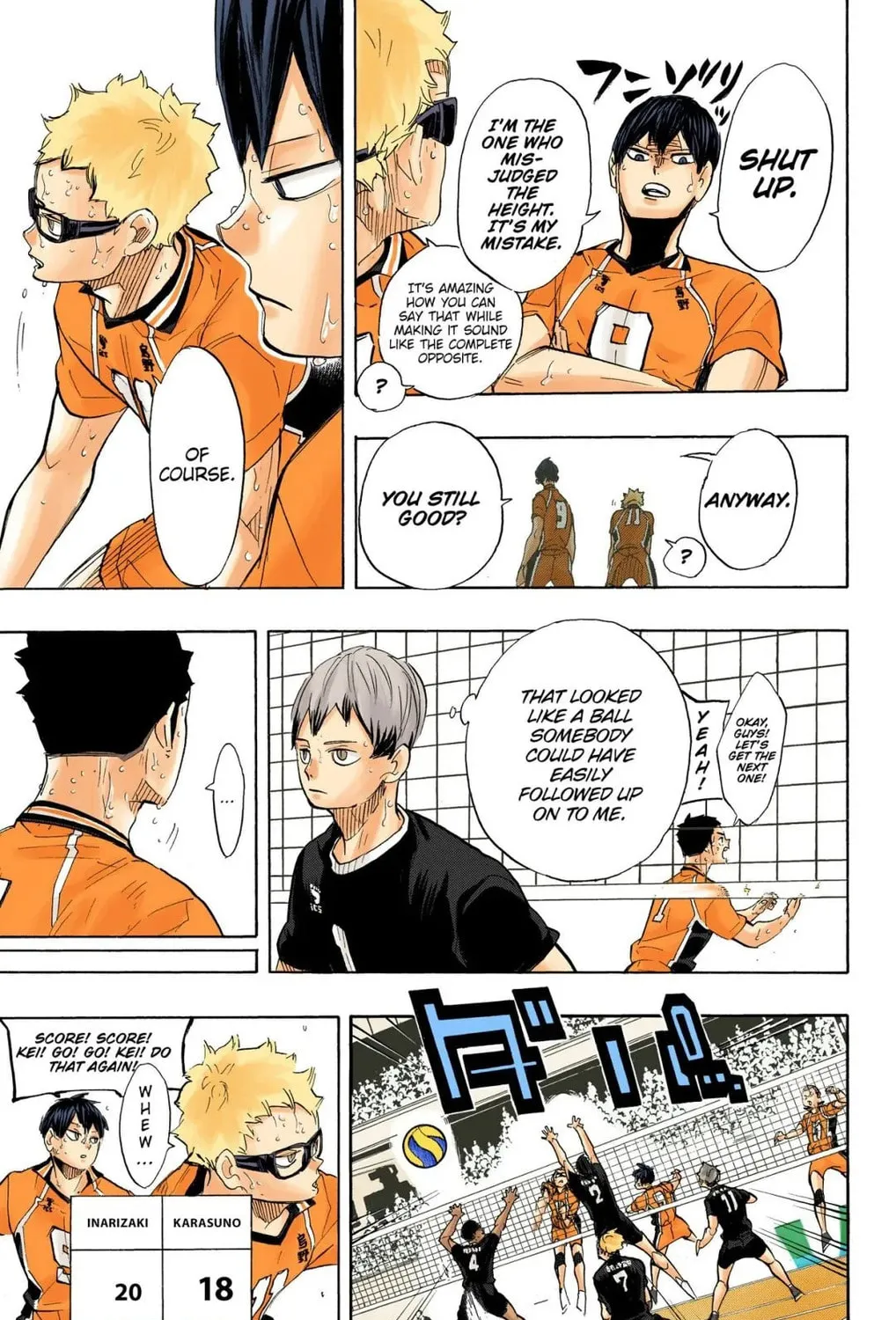Read Haikyu!! (Official Colored) (Colored) chapter 283 image 14 on Lezhin