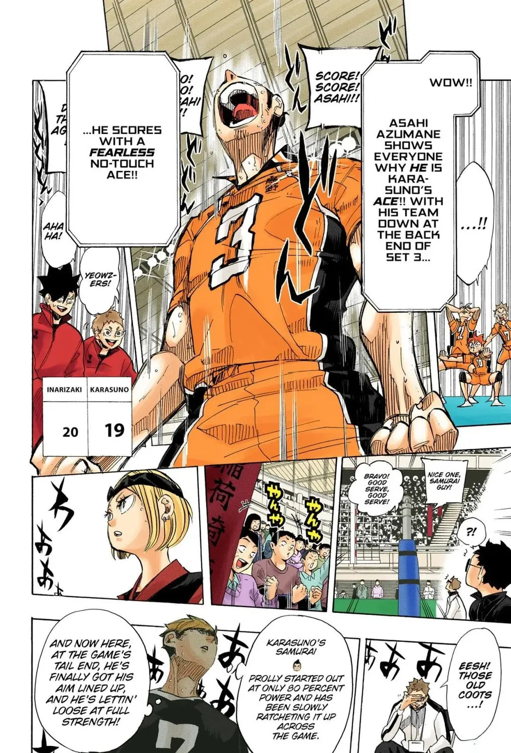 Read Haikyu!! (Official Colored) (Colored) chapter 283 image 20 on Lezhin